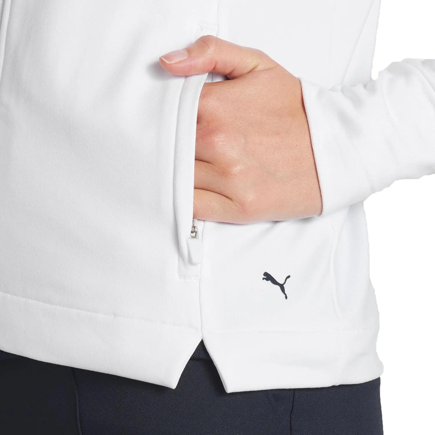 PUMA Women's Cloudspun Heather Full Zip Jacket