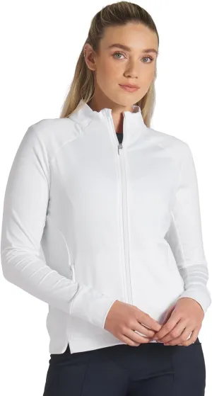 PUMA Women's Cloudspun Heather Full Zip Jacket