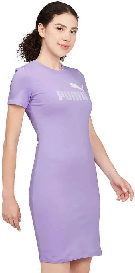 PUMA Women's Essentials Slim Fit T-Shirt Dress (Available in Plus Size)