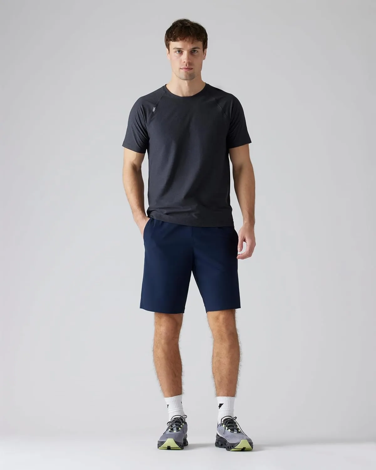 Rhone 9" Pursuit Short - Mens Unlined Workout Shorts, Lightweight, All-Way Stretch Gym Shorts