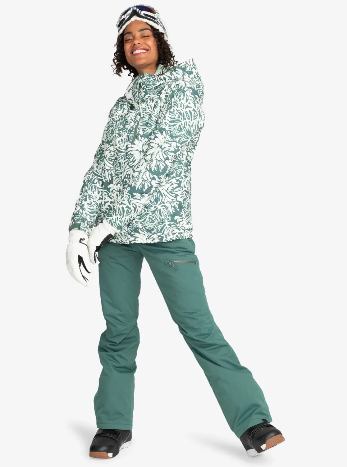Roxy Nadia Insulated Snow Pant Dark Forest ERJTP03230-BPG0