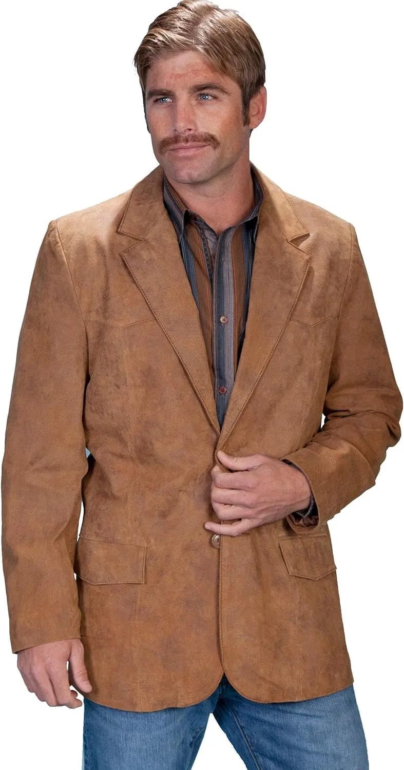 Scully Men's Western Leather Blazer - 602-63