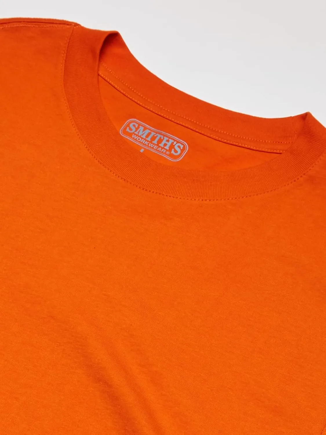 Smith's Workwear Men's Adult Quick Dry Short Sleeve Crew Neck Tee, 3-Pack