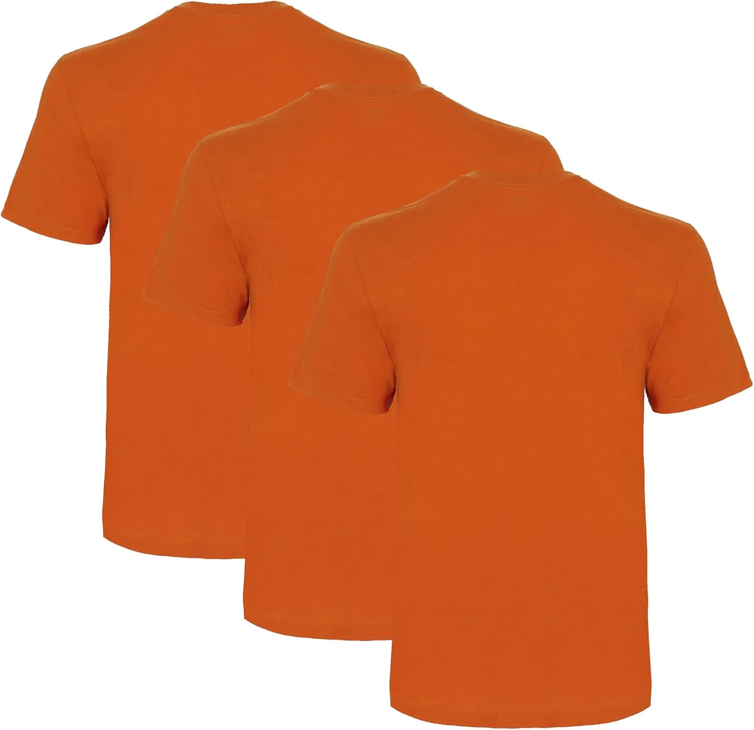 Smith's Workwear Men's Adult Quick Dry Short Sleeve Crew Neck Tee, 3-Pack