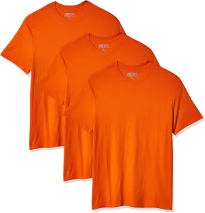 Smith's Workwear Men's Adult Quick Dry Short Sleeve Crew Neck Tee, 3-Pack