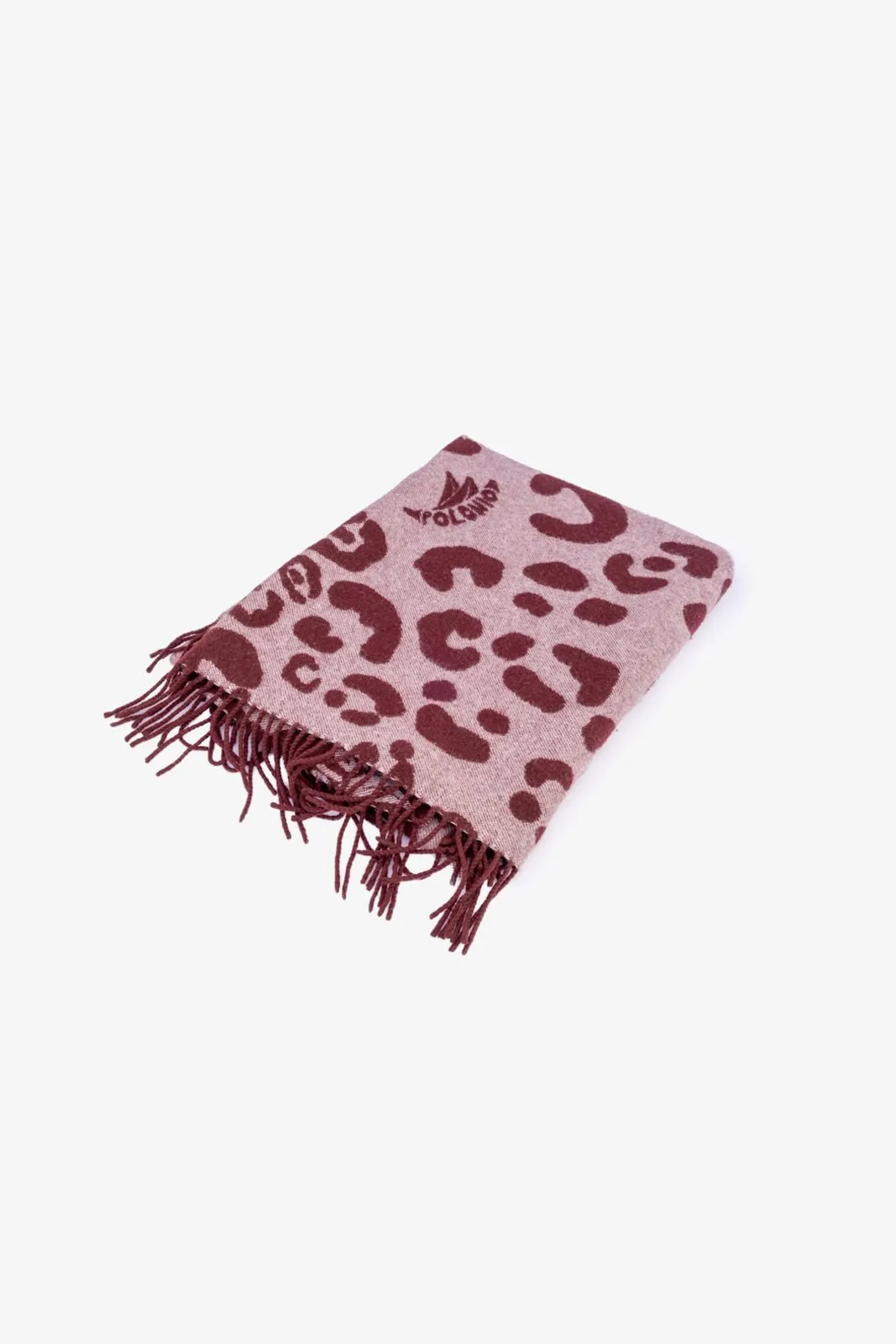 Spotted Wool Cashmere Scarf
