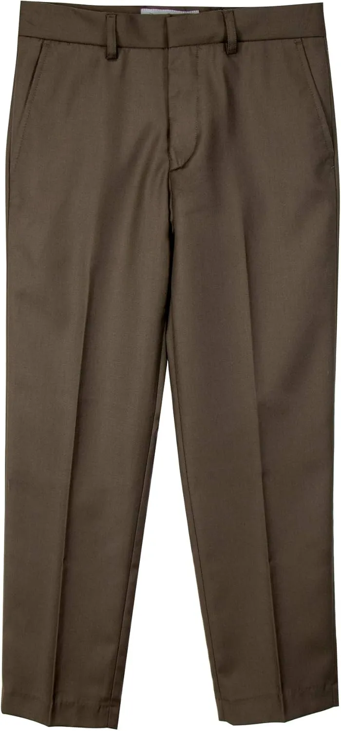 Spring Notion Boys' Flat Front Dress Pants