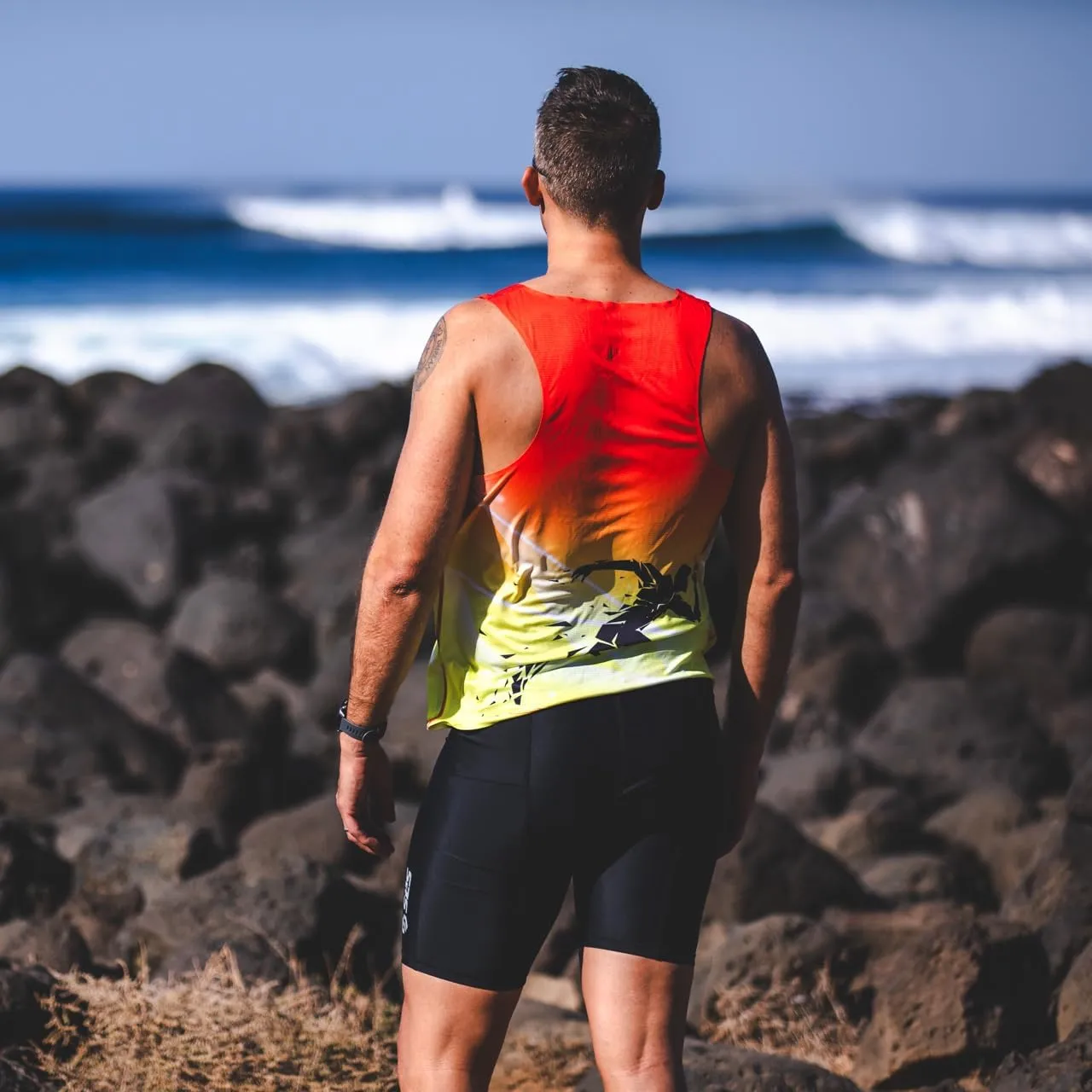 Triathlon Shorts Mens  Tri Shorts Mens  2 Pockets FRT  Designed by Athletes for Racing