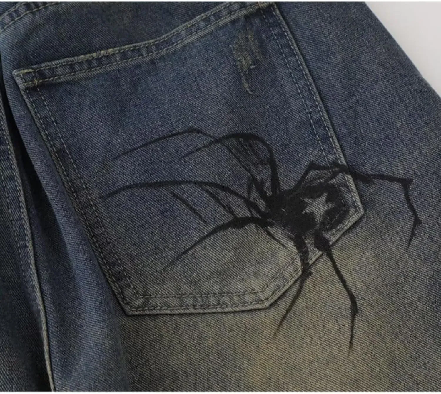 Unisex Denim Shorts Baggy Jorts Y2K Streetwear Fashion Jorts Casual Loose Grunge Harajuku Jeans Shorts