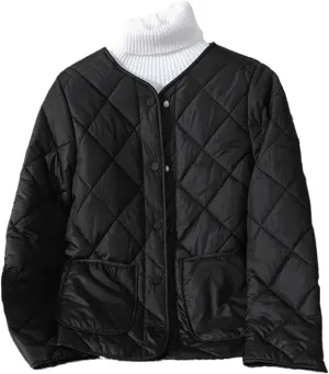 Women Jacket Autumn Winter Parkas Female Cotton-Padded Jackets Down Cotton Short Coat Ladies Outwear