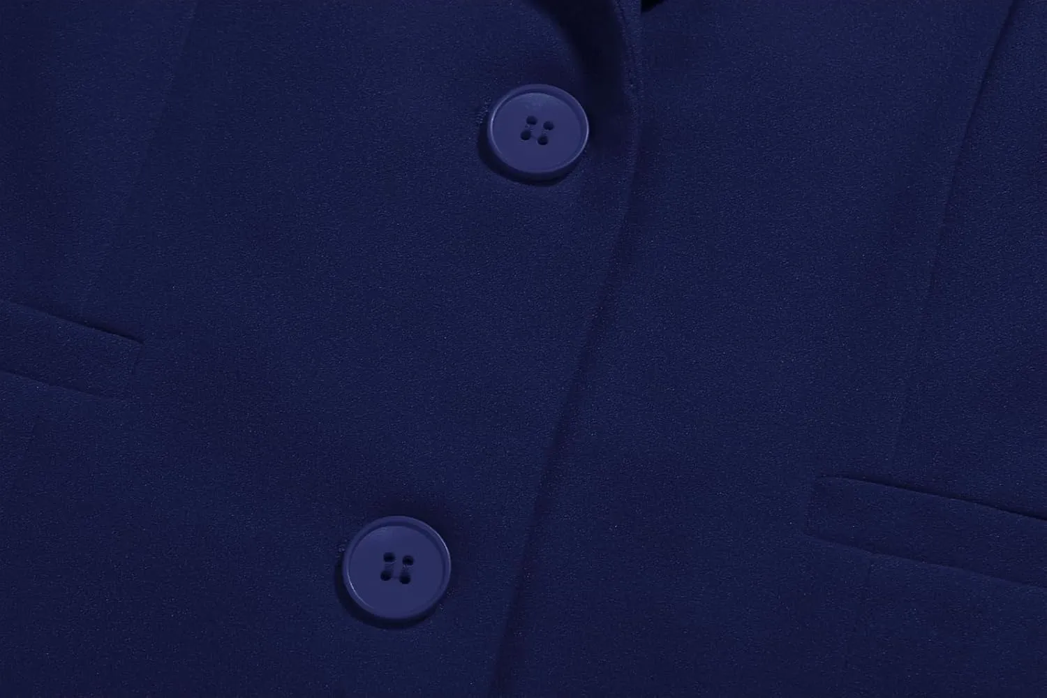 Women's Blazer Jackets Buttons Open Front Long Sleeve Notch Collar Professional Suit Blazers with Pockets