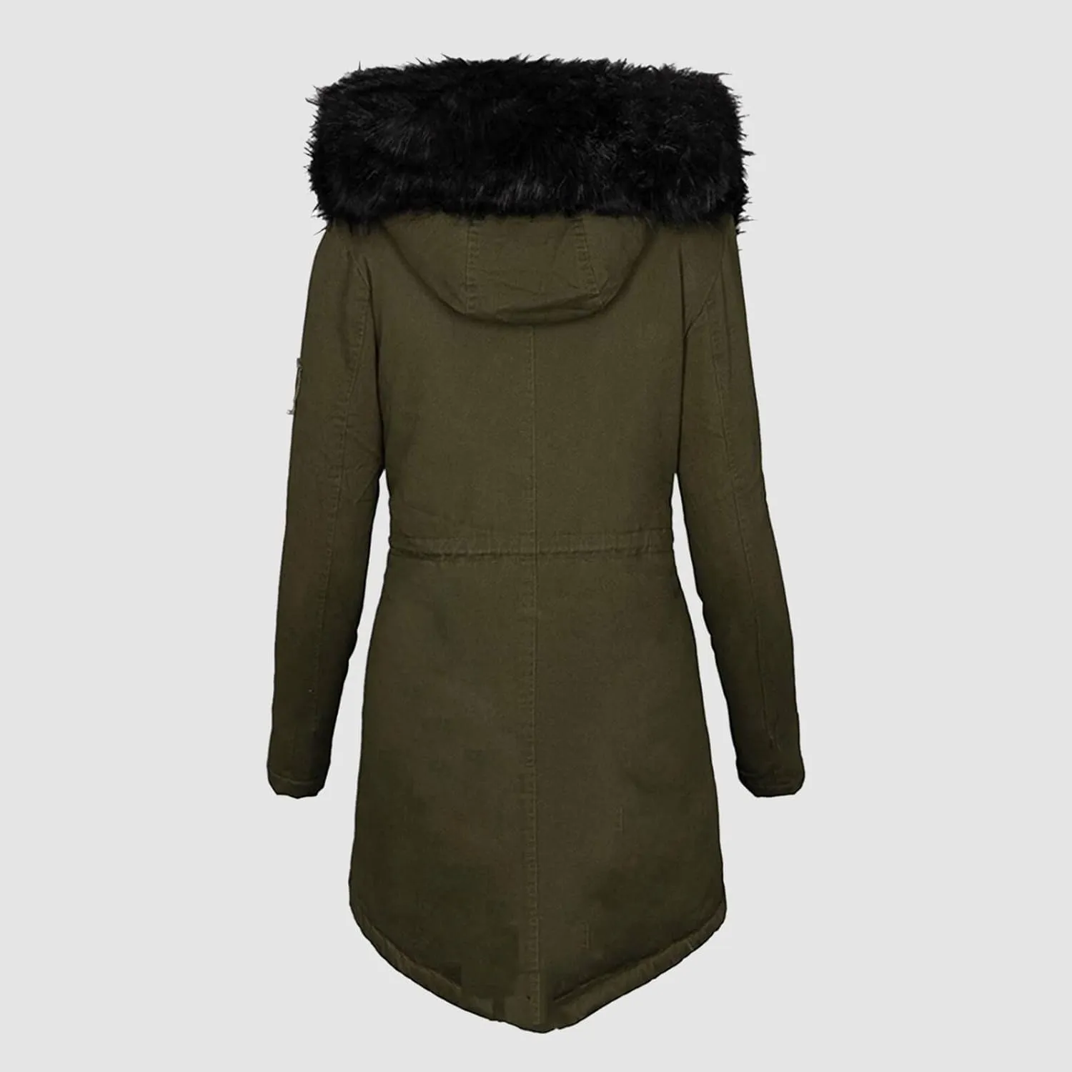 Womens Coats Winter Hoodie Mid Length Hoodie Long Sleeved Top Winter Coat Puffer Coat Winter Coats For Women Plus